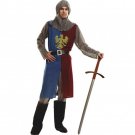 New Renaissance Medieval Viking Tunic Blue/Red Clothing Dress Movie Drama