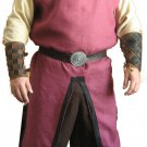 MEDIEVAL KNIGHT Pink Clothing Tunic Surcoat Crusader Sleeveless Renaissance