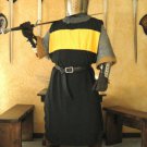 MEDIEVAL Knight Tunic Yellow&Black Surcoat Sleeveless Renaissance Clothing Style MEDIEVAL Knight Tunic Yellow&Black Surcoat Sleeveless Renaissance Clothing Style