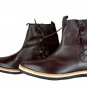 NwVintage Boots Roman Medieval Long Super Leather Shoes Armour Footwear Handmad
