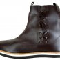 NwVintage Boots Roman Medieval Long Super Leather Shoes Armour Footwear Handmad