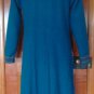 Medieval Tunic Blue Costumes Theater Embroidered Trim Norseman Viking Costume