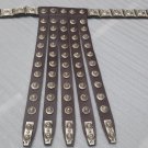 Roman Leather Apron Belt Heavy Brass Fittings  Cingulum Wearable Costume Armor