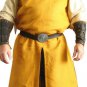 Medieval Tunic Yellow Without Sleeves Renaissance Viking Men Cosplay Top Costume