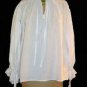 Medieval Fantasy Tunic German Dress White Color Best Fancy Look Halloween Gift