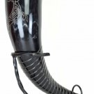 New Viking Deer tattoo Ox Horn flower vase drinking mugs / beaker NATURAL steins New Viking Deer tattoo Ox Horn flower vase drinking mugs / beaker NATURAL steins