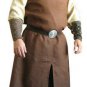 Medieval Viking Tunic Brown Without Sleeves Cotton Renaissance SCA