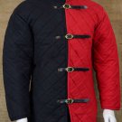 New Medieval Gambeson Jacket Black & Red Costumes Drees Coat Aketon Vest Armor New Medieval Gambeson Jacket Black & Red Costumes Drees Coat Aketon Vest Armor