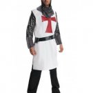 Red Templar Knight White Color Medieval Viking Tunic Costume For Armor Theater Red Templar Knight White Color Medieval Viking Tunic Costume For Armor Theater