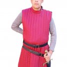 Red Color Medieval Gambeson Reenactment Theater Happy New Year Fancy Jacket Red Color Medieval Gambeson Reenactment Theater Happy New Year Fancy Jacket