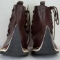 Medieval Long Leather Shoes Armour Brown Good Vintage Costume Roman Handmade