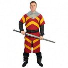 Medieval Viking Red/Yellow Color Tunic For Armor Reenactment Costume Clothing