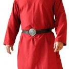 Medieval Renaissance Theater Costumes Roman Tunic Red Full Sleeves SCA Larp.
