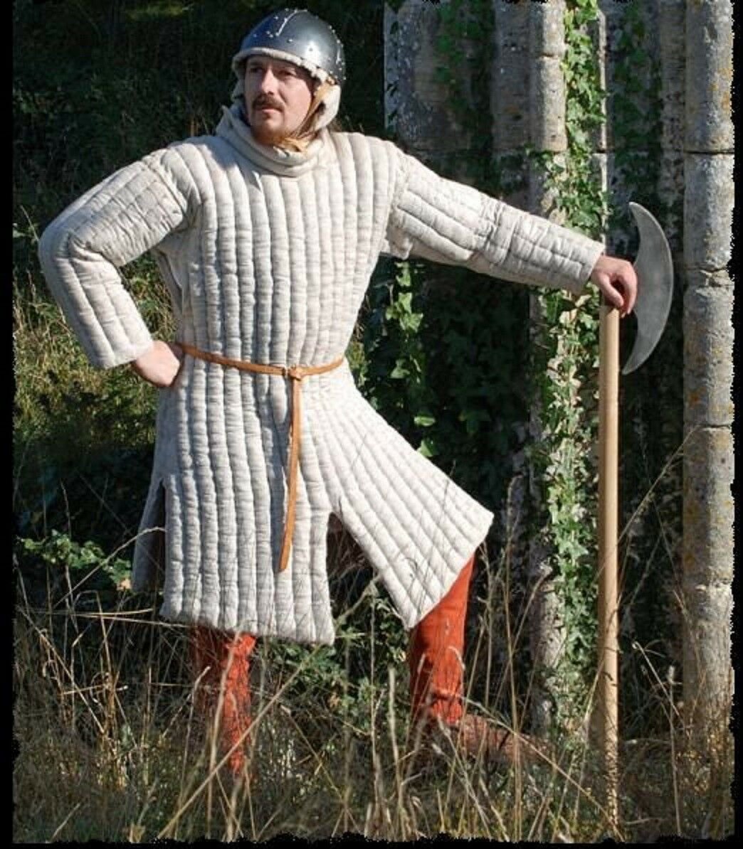 medieval armor Thick Padded Gambeson costumes suit of armor sca larp theater