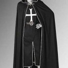 MEDIEVAL TEMPLAR KNIGHT Tunic & Cloak CapSurcoat Crusader Sleeveless Renaissance MEDIEVAL TEMPLAR KNIGHT Tunic & Cloak CapSurcoat Crusader Sleeveless Renaissance