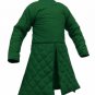 1 A Halloween sale medieval Gambeson Green Theater Role Amazing Super Vast Nice