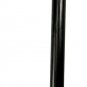 Medieval Silver Plated Dragon Head Cane Walking Stick Chrome Handle Metal Shaft