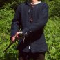 New Mast Black Amazing Best Gambeson Type  Medieval Padded Armour Coat Mens