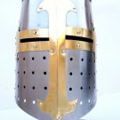 Antique New Knight Crusader Templar Roman Medieval Armor Helmet Vintage Battle Antique New Knight Crusader Templar Roman Medieval Armor Helmet Vintage Battle