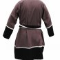 Halloween sale medieval Tunic Brown&Black Accessories Super Movie Drama Dress