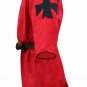 Halloween sale medieval Tunic Red Movie Super Fancy Clothing Classic Coat nice