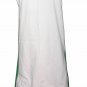 New 1medieval Tunic White&Green Accessories Theater  Super Style New Brand Movie