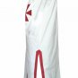 A 1 Brand New medieval Tunic White&Red Accessories Clothing Super Style Movie