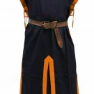 Halloween sale Good medieval Tunic Black&Orange Accessories Theater Style New fb