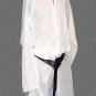 Medieval Renaissance White Tunic Knight Full Sleeveless Surcoat SCA