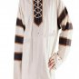 MEDIEVAL Clothing Theater Tunic White Surcoat Crusader Sleeveless
