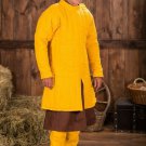 Thick padded Yellow Gambeson Style Medieval mast Drama Movie Classic Best New Thick padded Yellow Gambeson Style Medieval mast Drama Movie Classic Best New