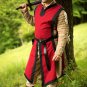 Medieval Classic tunic Red Movie Theater Padded super Clothing armor making vest