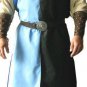 MEDIEVAL KNIGHT Tunic Blue&Black&Yellow Surcoat Crusader Sleeveless Renaissance