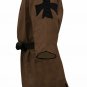Halloween sale medieval Tunic Brown Movie Super Theater Bast Classic Coat nice