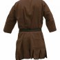 Halloween sale medieval Tunic Brown Movie Super Theater Bast Classic Coat nice