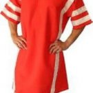 Medieval Celtic Viking Tunic Orange Short Sleeves Pirate renaissance Surcoat