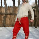 Super New Medieval Celtic Viking Tunic White Style Sleeves Pirate renaissance