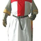 Medieval Viking White/Red Color Renaissance Tunic Costume For Armor Reenactment