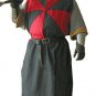 Medieval Viking Red/Black Color Renaissance Tunic Costume For Armor Drama Cospla