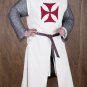 New White Color Medieval Viking Crusader Tunic For Armor Reenactment Renaissance
