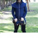 Medieval Blue Color Tunic For Armor Reenactment Without Hood LARP Theater Scene Medieval Blue Color Tunic For Armor Reenactment Without Hood LARP Theater Scene