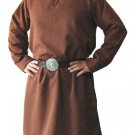 Medieval Viking Tunic Brown Full Sleeves in Maroon Colour Cotton Tunic Medieval Viking Tunic Brown Full Sleeves in Maroon Colour Cotton Tunic
