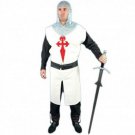 White Color Medieval Viking Tunic Costume For Armor Theater Drama And Role Play