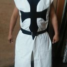 MEDIEVAL TEMPLAR KNIGHT Long Tunic White Surcoat Colors Crusader MEDIEVAL TEMPLAR KNIGHT Long Tunic White Surcoat Colors Crusader