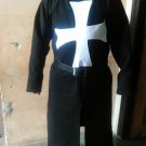 Medieval Celtic Viking Tunic Black Full Sleeves renaissance shirt SCA Larp