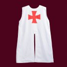 Red Templar Knight White Tunic Surcoat Crusader Sleeveless Renaissance Super Red Templar Knight White Tunic Surcoat Crusader Sleeveless Renaissance Super