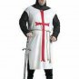 MEDIEVAL ROMAN GREEK  White Tunic Surcoat  Renaissance SCA srd Theater Style