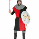 Medieval Viking Black/Red Color Renaissance Tunic Armor Theater Reenactment