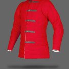 New Best Movie Dress Thick padded Medieval Gambeson Red Jacket COSTUMES DRESS