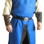 MEDIEVAL KNIGHT Blue Tunic Surcoat Crusader Sleeveless Renaissance